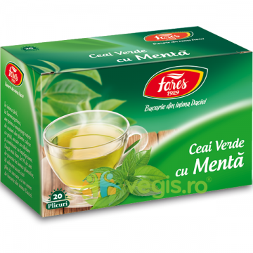 Ceai Verde cu Menta 20dz