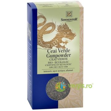 Ceai Verde Gunpowder Ecologic/Bio 100g