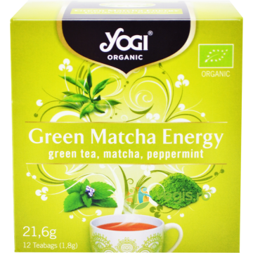 Ceai Verde Matcha Energy Ecologic/Bio 12dz