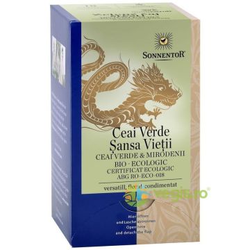 Ceai Verde Sansa Vietii Ecologic/Bio 18dz