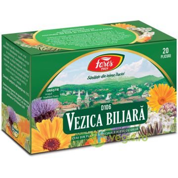 Ceai Vezica Biliara (D106) 20dz