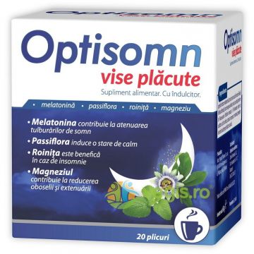 Optisomn Ceai Vise Placute 20dz