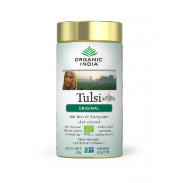 Ceai Adaptogen Tulsi Original Bio, 100g, Organic India