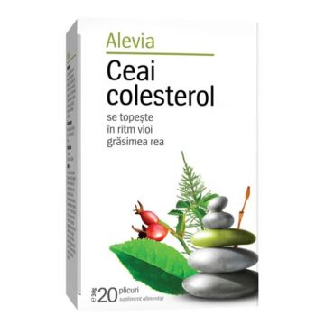 Ceai colesterol, 20 plicuri, Alevia