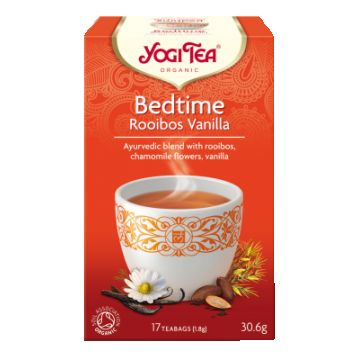 Ceai de seara cu Rooibos si vanilie, 17 plicuri, Yogi Tea