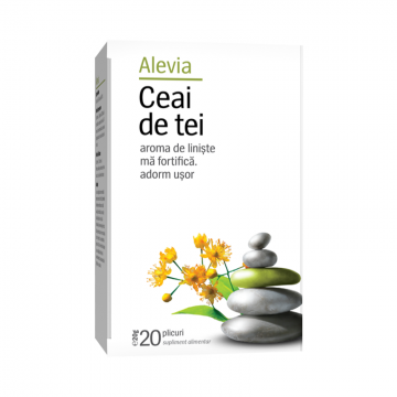 Ceai de tei, 20 pliculete, Alevia