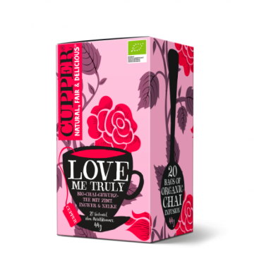 Ceai eco Love Me Truly, 20 plicuri, Cupper