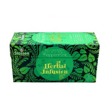 Ceai Infuzie din ierburi de Menta, 37,5gr, Stassen