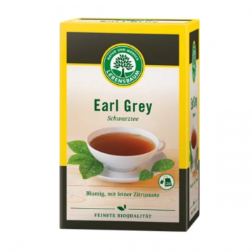 Ceai negru Earl Grey, 40g, Lebensbaum Ceai negru Earl Grey, 40g, Lebensbaum