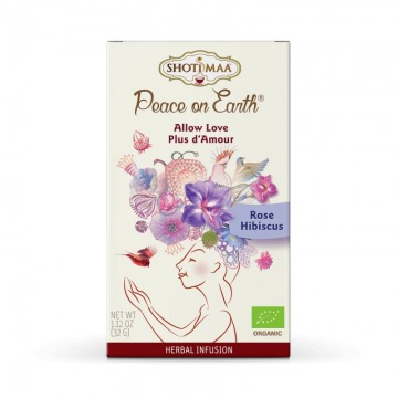 Ceai Peace on Earth Allow Love Bio, 16 plicuri, Shoti Maa