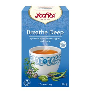 Ceai respiratie profunda, 17 plicuri, Yogi Tea