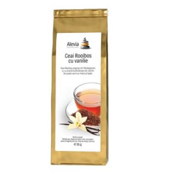 Ceai Rooibos cu Vanilie, 35g, Alevia