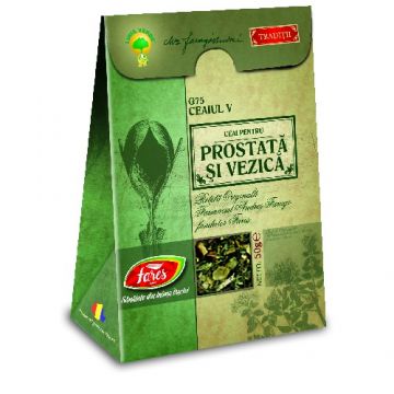 Ceaiul V pentru Prostata si Vezica 50gr Fares