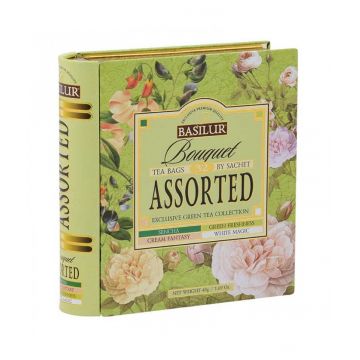 Ceai asortat Bouquet Assorted, 32 plicuri, Basilur