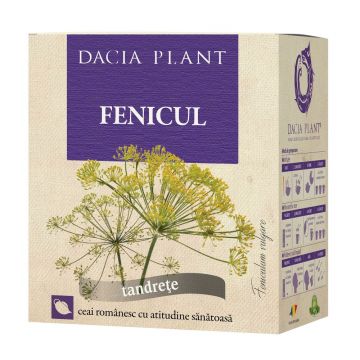 Ceai de fenicul, 50g, Dacia Plant