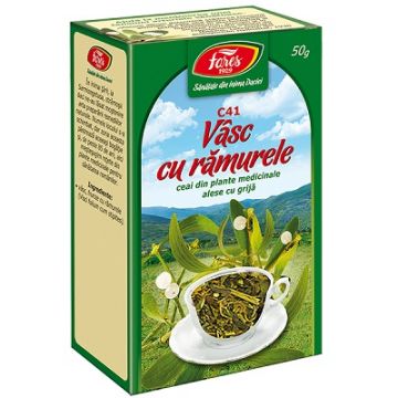 Ceai de vasc cu ramurele C41, 50g, Fares