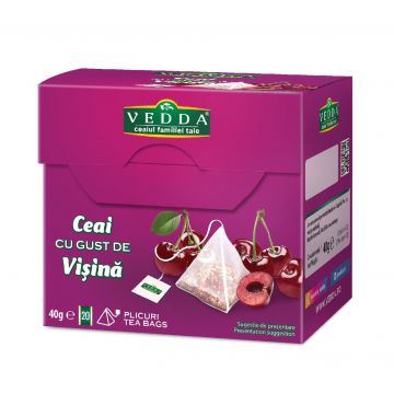 Ceai de visine, 2g x 20 plicuri, Vedda