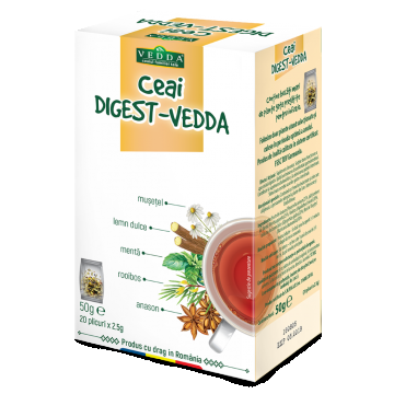 Ceai digest, 20 plicuri, Vedda