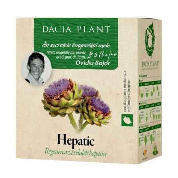 Ceai hepatic, 50g, Dacia Plant