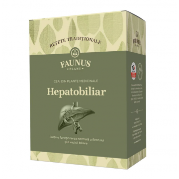 Ceai hepatobiliar Retete Traditionale, 180g, Faunus Plant