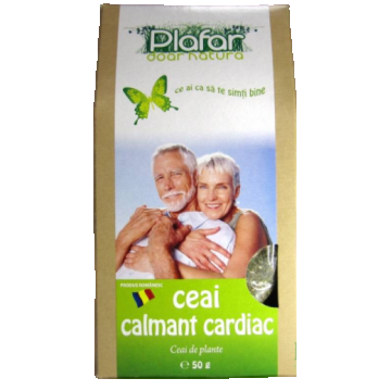 Ceai medicinal calmant cardiac, 50g, Plafar