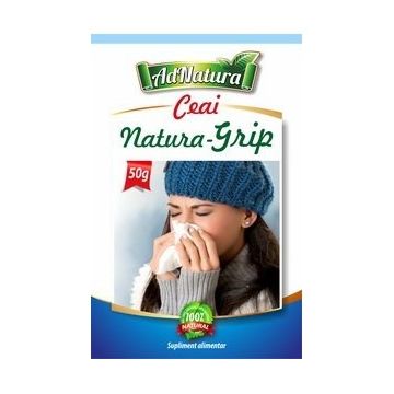 Ceai pentru raceala si gripa (Natura Grip), 50 grame