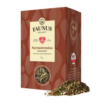 Ceai tensiune normala Normotensius, 90g, Faunus Plant