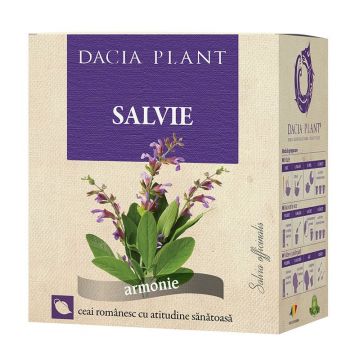 Dacia Plant Ceai salvie, 50g