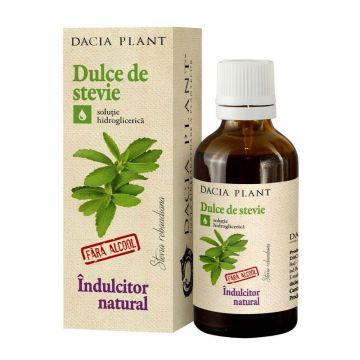 DACIA PLANT Dulce de stevie, 50 ml