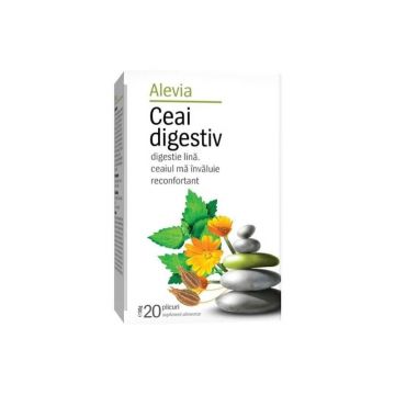Alevia Ceai digestiv, 20 plicuri