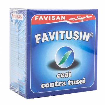 Ceai contra tusei FaviTusin 50g - FAVISAN