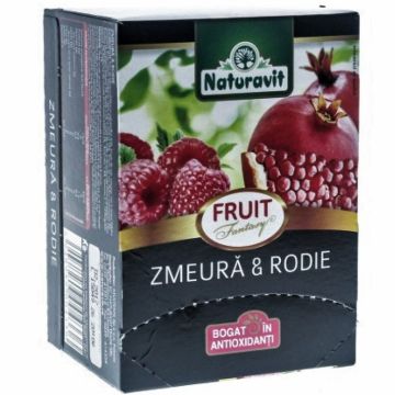 Ceai cu zmeura rodie Fantasy 15dz - NATURAVIT