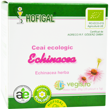 Ceai de Echinacea Ecologic/Bio 25dz