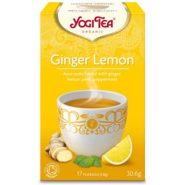 Ceai ghimbir lamaie 17dz - YOGI TEA