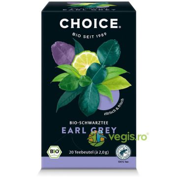 Ceai Negru Earl Grey Ecologic/Bio 20dz