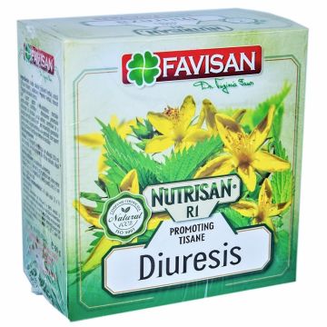 Ceai nutrisan R1 diureza 50g - FAVISAN