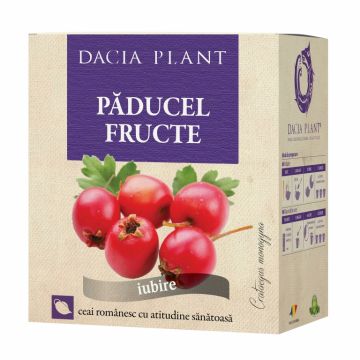 Ceai paducel fructe 50g - DACIA PLANT Ceai paducel fructe 50g - DACIA PLANT