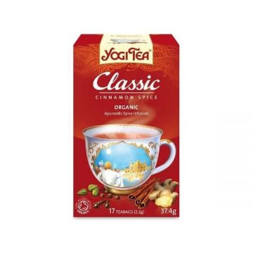 Ceai scortisoara Classic eco 17dz - YOGI TEA