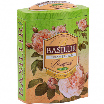 Ceai verde ceylon Bouquet cream fantasy cutie 100g - BASILUR Ceai verde ceylon Bouquet cream fantasy cutie 100g - BASILUR