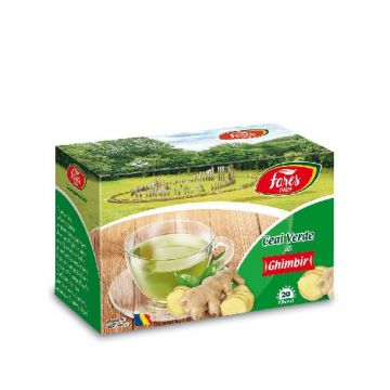 Ceai Verde Cu Ghimbir 20dz Fares