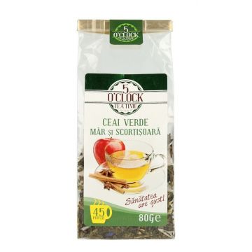 Ceai Verde cu Mar si Scortisoara (80 g)