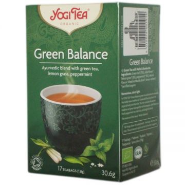 Ceai verde echilibru eco 17dz - YOGI TEA
