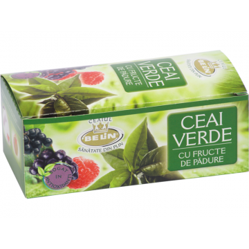 Ceai verde fructe padure 20dz - BELIN