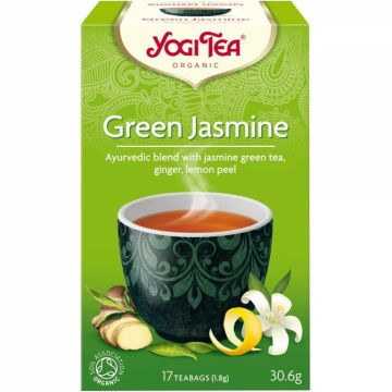 Ceai verde iasomie eco 17dz - YOGI TEA