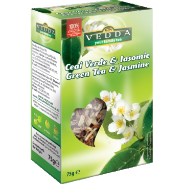 Ceai verde iasomie 75g - VEDDA