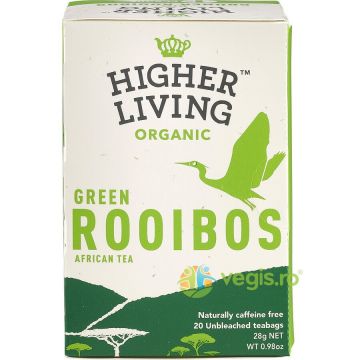 Ceai Verde Rooibos Ecologic/Bio 20 plicuri