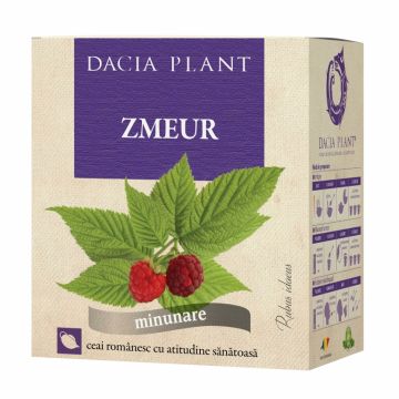 Ceai zmeur frunze 50g - DACIA PLANT Ceai zmeur frunze 50g - DACIA PLANT