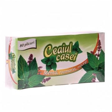 Ceaiul casei menta rozmarin macese 80dz - FARES