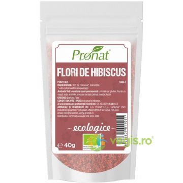 Flori de Hibiscus Maruntite Ecologice/Bio 40g