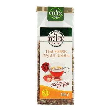 Rooibos Capsuni si Trandafiri (40 g)